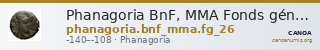 Phanagoria BnF, MMA Fonds général 26 — CANOA
