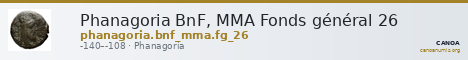 Phanagoria BnF, MMA Fonds général 26 — CANOA