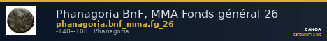 Phanagoria BnF, MMA Fonds général 26 — CANOA