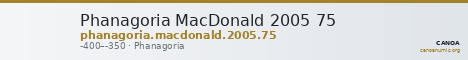 Phanagoria MacDonald 2005 75 — CANOA
