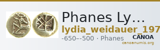 Phanes Lydia Weidauer 1975 VII — CANOA