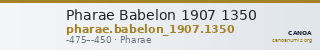 Pharae Babelon 1907 1350 — CANOA