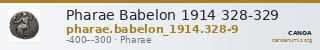 Pharae Babelon 1914 328-329 — CANOA