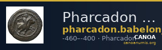 Pharcadon Babelon 1932 560-1 — CANOA