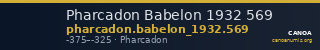 Pharcadon Babelon 1932 569 — CANOA