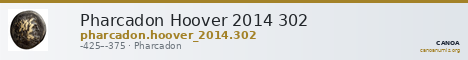 Pharcadon Hoover 2014 302 — CANOA