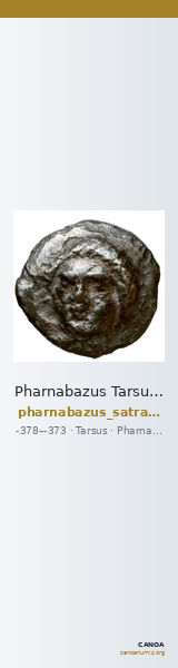Pharnabazus Tarsus Babelon 1910 590-3 and 597 — CANOA