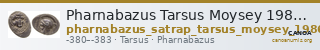 Pharnabazus Tarsus Moysey 1986 Issue 1 — CANOA