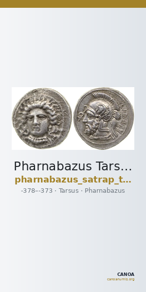 Pharnabazus Tarsus Moysey 1986 Issue 3 — CANOA