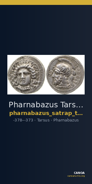 Pharnabazus Tarsus Moysey 1986 Issue 3 — CANOA