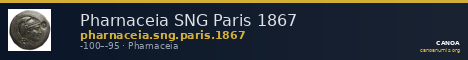 Pharnaceia SNG Paris 1867 — CANOA