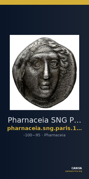 Pharnaceia SNG Paris 1868 — CANOA