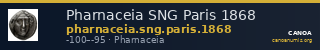 Pharnaceia SNG Paris 1868 — CANOA
