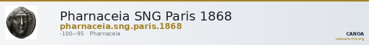Pharnaceia SNG Paris 1868 — CANOA