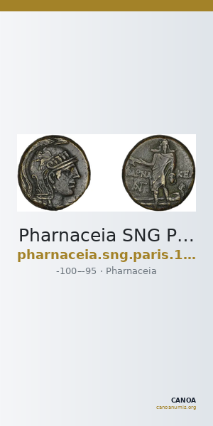 Pharnaceia SNG Paris 1892 — CANOA