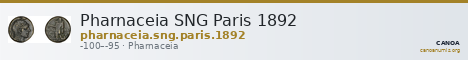 Pharnaceia SNG Paris 1892 — CANOA