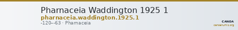 Pharnaceia Waddington 1925 1 — CANOA