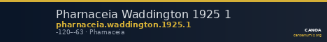 Pharnaceia Waddington 1925 1 — CANOA