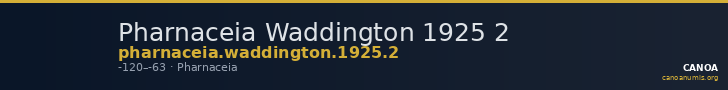 Pharnaceia Waddington 1925 2 — CANOA