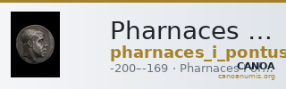 Pharnaces I of Pontus Pontus Waddington 1925 4 — CANOA
