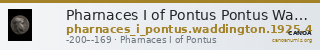 Pharnaces I of Pontus Pontus Waddington 1925 4 — CANOA