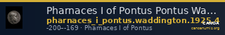 Pharnaces I of Pontus Pontus Waddington 1925 4 — CANOA