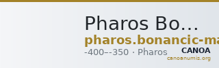 Pharos Bonancic-mandimic 1987 1 — CANOA