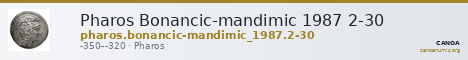 Pharos Bonancic-mandimic 1987 2-30 — CANOA