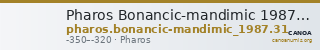 Pharos Bonancic-mandimic 1987 31 — CANOA