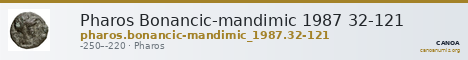 Pharos Bonancic-mandimic 1987 32-121 — CANOA