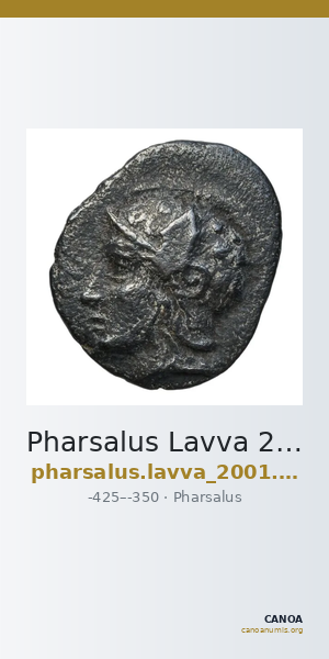 Pharsalus Lavva 2001 B. I.1 — CANOA