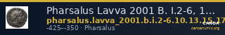 Pharsalus Lavva 2001 B. I.2-6, 10, 13, 15, 17, 20 — CANOA