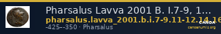 Pharsalus Lavva 2001 B. I.7-9, 11-12, 14, 16, 18-19 — CANOA