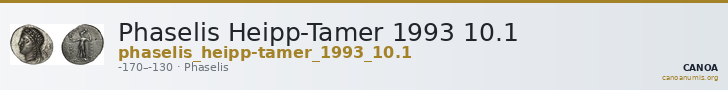 Phaselis Heipp-Tamer 1993 10.1 — CANOA