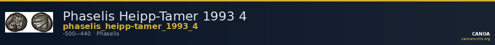 Phaselis Heipp-Tamer 1993 4 — CANOA