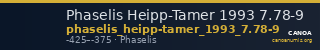 Phaselis Heipp-Tamer 1993 7.78-9 — CANOA