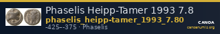 Phaselis Heipp-Tamer 1993 7.8 — CANOA
