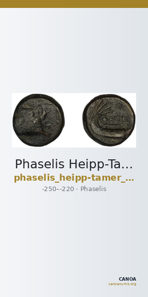 Phaselis Heipp-Tamer 1993 AE 1 — CANOA