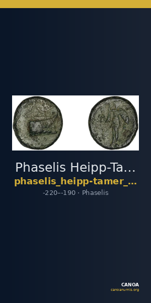 Phaselis Heipp-Tamer 1993 AE 2 — CANOA
