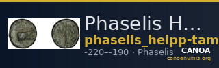 Phaselis Heipp-Tamer 1993 AE 2 — CANOA