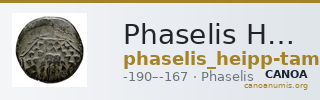 Phaselis Heipp-Tamer 1993 AE 3 — CANOA