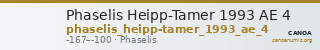 Phaselis Heipp-Tamer 1993 AE 4 — CANOA