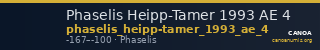 Phaselis Heipp-Tamer 1993 AE 4 — CANOA