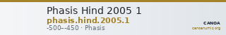 Phasis Hind 2005 1 — CANOA