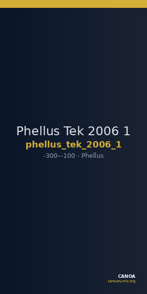 Phellus Tek 2006 1 — CANOA