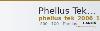 Phellus Tek 2006 1 — CANOA