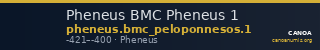 Pheneus BMC Pheneus 1 — CANOA