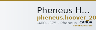 Pheneus Hoover 2011 982 — CANOA