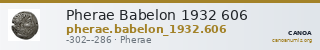 Pherae Babelon 1932 606 — CANOA
