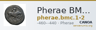 Pherae BMC Pherae 1-2 — CANOA